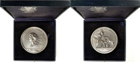 1976 Libertas Americana Medal. Modern Paris Mint Dies, Societe International des Collectionneurs et Medailles Issue. Silver. Edge No. 0302. Mint State...