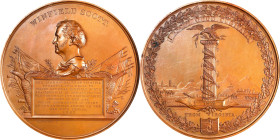 "1847" (post-1850) Major General Winfield Scott / Mexican-American War Medal. By Charles Cushing Wright. Julian MI-27. Bronze. MS-65 BN (NGC).
90 mm....