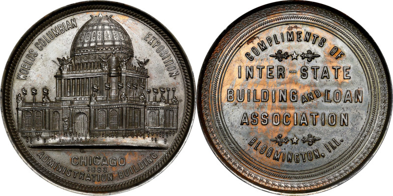 1893 World's Columbian Exposition Administration Building / Inter-State Building...
