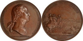 "1776" (ca. 1890-1910) Washington Before Boston Medal. Second U.S. Mint Issue. Musante GW-09-US2, Baker-49B, Julian MI-1. Bronze. MS-63 BN (NGC).
68 ...