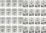 Certified Mint State Roll of 1953-S Carver/Washington Commemorative Half Dollars. (ANACS). OH.
Included are: (17) MS-64; and (3) MS-63. (Total: 20 co...