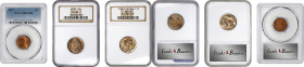 Lot of (3) Certified Mint State 20th Century Minor Coins.
Included are: 1912 Lincoln cent, MS-62 RB (PCGS); 1938-D Buffalo nickel, MS-66 (NGC); and 1...
