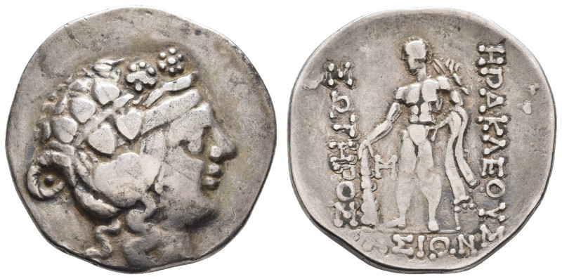 Antike Griechen
Thasos Tetradrachme (15,58 g), 158/146 v. Chr. Av.: Kopf des Di...