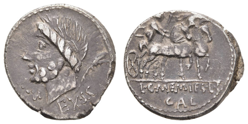 Antike Römer
Münzen Römische Republik Memmius, Denar (3,81 g), 87 v. Chr. Av.: ...