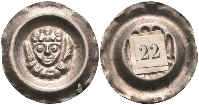 Mittelalter Münzen Mittelalter Deutschland
 Schongau, Brakteat (0,64g), Ludwig ...