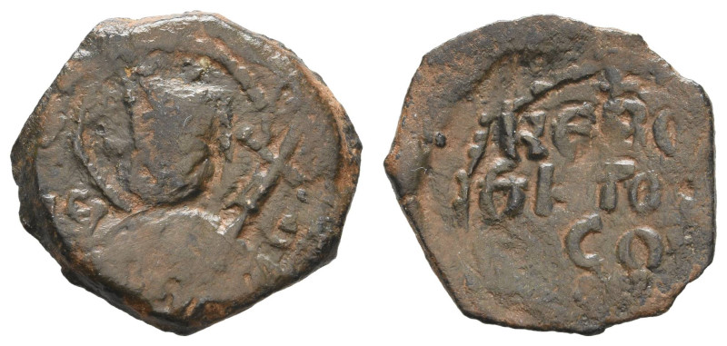 Mittelalter Münzen Mittelalter Ausland
 Antiochia, Follis (3,14 g), 1104-1112, ...