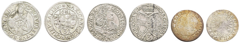 Münzen des Römisch Deutschen Reiches
 Breslau Lot: Kreuzer, 1626, Ferdinand II....