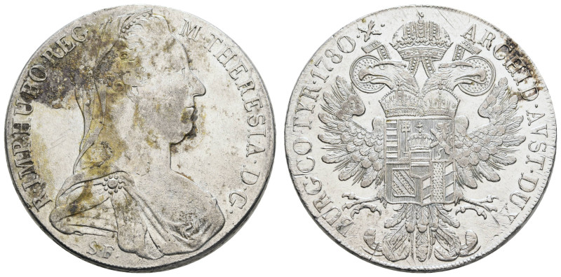 Münzen des Römisch Deutschen Reiches
 Mailand Taler, 1780 (1815-1828), Maria Th...