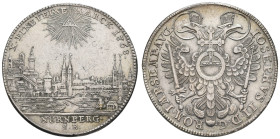 Deutschland bis 1800 Nürnberg Stadt
 Taler, 1768, mit Titel Josef II., mir Randschrift, Dav. 2494, Kellner 344d, ss.
