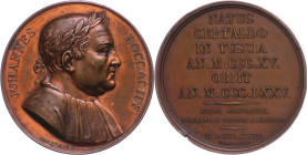 Medaillen Medaillen Deutschland vor 1900
 Sorben, Bronzemedaille (Dm. ca. 41,4mm, ca. 45,36g), 1875, von Wolff, auf Johannes Bock, Suitenmedaille der...