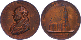 Medaillen Medaillen Deutschland vor 1900
 Bremen, Kupfer plattierte Bleimedaille (Dm. ca. 43,4mm, ca. 30,18g), 1840, von Wilkens, auf das 50 jährige ...