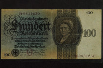 Banknoten Deutsche Reichsbanknoten 1874-1945
 100 und 1000 Reichsmark 11.10.1924, Ro.171a, 172a, Erh. III