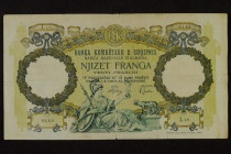 Banknoten Banknoten Europa
 Albanien, 20 Franga (4x), o. D (1939), gedruckt in Italien, P. 7, Erh. II-III.