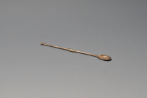 ROMA. Instrumento médico (ss. III-V d.C.). Plata. Longitud 10,2 cm. Ex colección Cores.