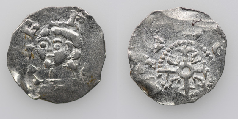 Belgium. Lower Lorraine. Heinrich 1039-1056. AR Denar (17mm, 1.03g). Dinant mint...