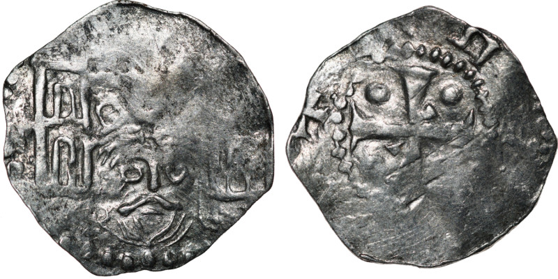 Germany. Trier. Poppo of Babenberg 1016-1047. AR Denar (18mm, 0.84g). Trier mint...
