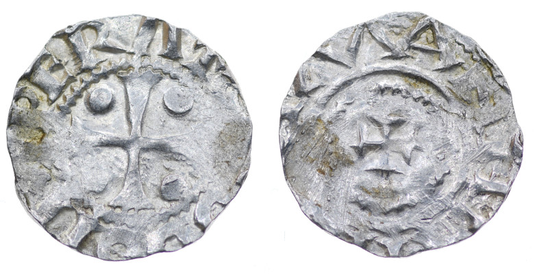 Germany. Saxony. Otto III 983-1002. AR Denar (17mm, 1.26g). Dortmund mint. [O]DD...