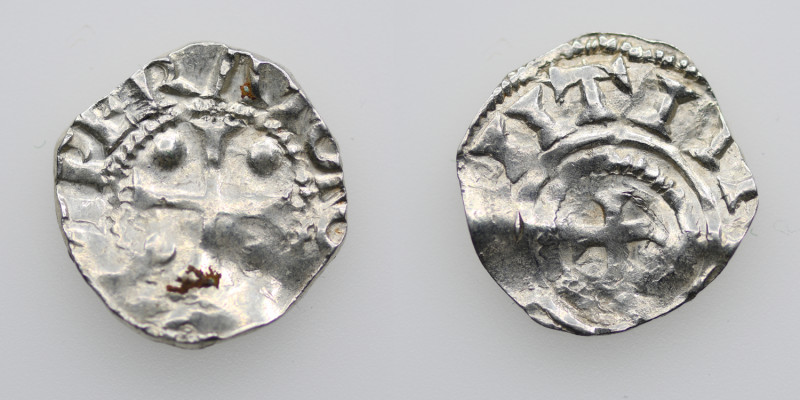 Germany. Saxony. Otto III 983-1002. AR Denar (16mm, 1.33g). Dortmund mint. [ODDO...