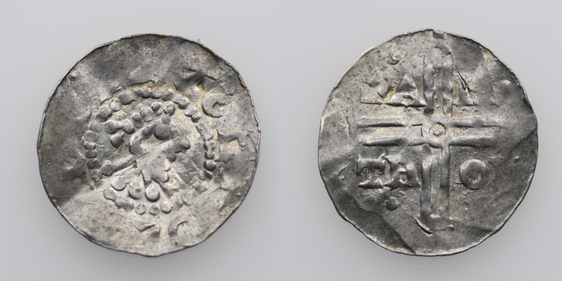 Germany. Hermann von Kalvelage 1020-1051. AR Denar (18.5mm, 0.71g). Emden mint. ...
