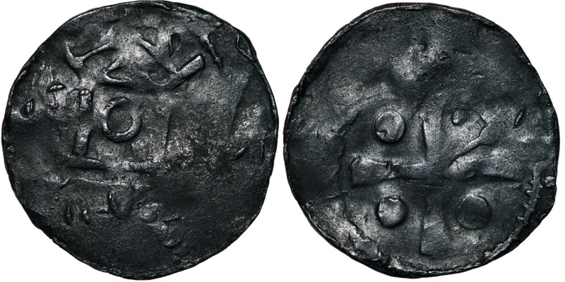 Germany. Saxony. Worms. Otto III 983-1002 or Heinrich II 1002-1024. AR Denar (17...