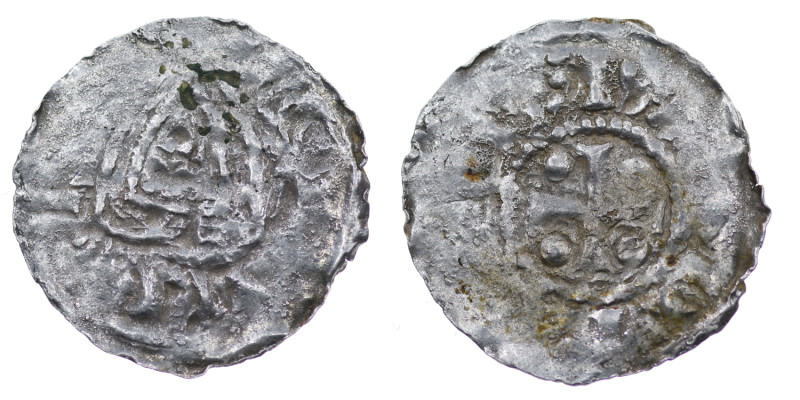 The Netherlands. Friesland. Ca 1000. AR Denar (21mm, 0.62g). Uncertain mint in F...