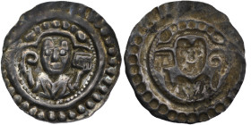 Germany. Konstanz. Diethelm of Krenkingen, 1190-1206. AR Brakteat (19mm, 0.48g). Bust holding crossier and book. Berger, KM 2479; Collection Bonhoff 1...
