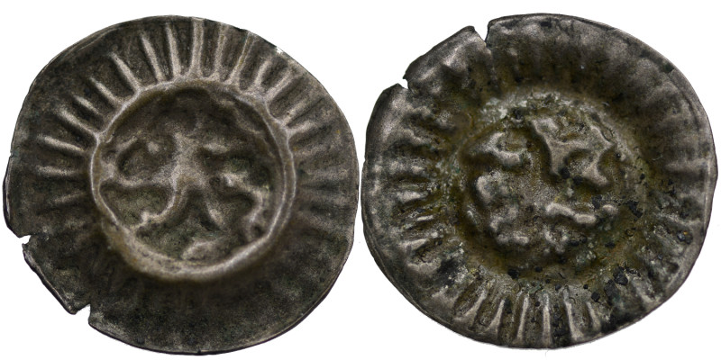 Germany. Lüneburg. 14th century. AR Brakteat (Hohlpfennigen) (16mm, 0.28g). Lion...