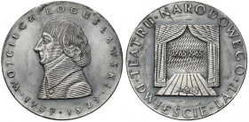 Medal, Bogusławski / 200. lat Teatru Narodowego 1965