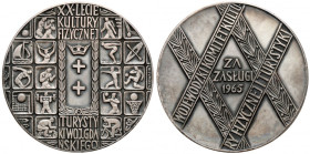 Medal, Wojewódzki Komitet Kultury Fizycznej i Turystyki 1965