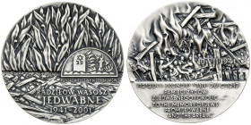 Medal, Radziłów Wąsosz Jedwabne SREBRO Pamięci Żydów 2001