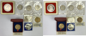 Medale - Jan Paweł II (w tym SREBRO) (7szt)