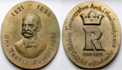 Medalion (13 x 11,5 cm), Teofil Rewoliński, PTAiN Radom