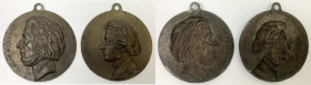 Medaliony (8,5cm) Chopin, Mickiewicz (2szt)