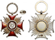 II RP, Srebrny Krzyż Zasługi - S. Owczarski - w srebrze