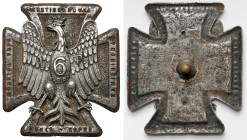 Odznaka, 6 Pułk Piechoty Legionów Józefa Piłsudskiego - wz.1