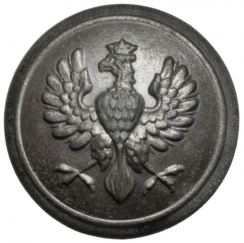 Polska, Guzik mundurowy, wz.17 Guzik produkcji austriackiej.&nbsp; Średnica: 25 ...