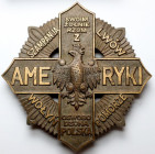 Grot sztandaru kombatanckiego z Ameryki