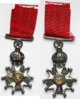 Francja, Miniatura Orderu Narodowego Legii Honorowej (1814-1815 lub 1852-1870)