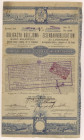 Lwów, Poż. Królestwa Galicyi i Lodomeryi..., Obligacja kolejowa 200 kr 1897