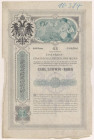 Kolej Galicyjska Karola Ludwika, Obligacja na 10.000 kr 1902