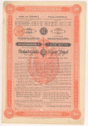 Kolej Galicyjska Karola Ludwika, ZAPIS DŁUGU (obligacja) na 300 zł 1890