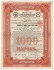 Tow. Drogi Żelaznej Warszawsko-Wiedeńskiej, Obligacja 1.000 mk 1901