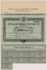 A. Piasecki Fabryka Czekolady, 100 zł 1933