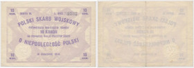 Polski Skarb Wojskowy, 10 koron 1914, Em.III