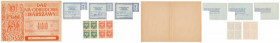PRL - kartki zaopatrzeniowe, znaczki skarbowe i cegiełka (6szt)