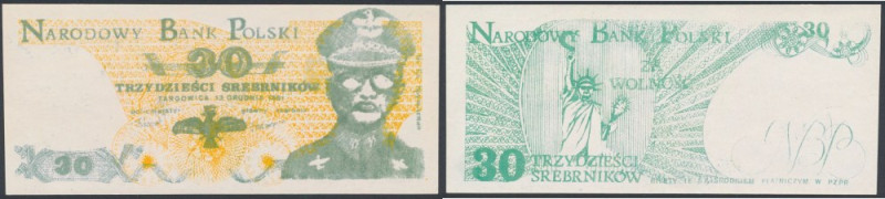 Solidarność, 30 srebrników Targowica 1981 - Jaruzelski Pozycje tego typu szerzej...