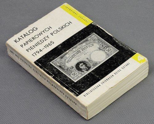 Katalog papierowych pieniędzy polskich 1794-1965, Jabłoński Format 16 x 11 cm, 3...