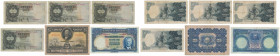 Latwia - banknotes lot (6pcs)