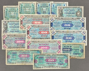 Allied occupation, mainly Germany 1944 (15pcs)