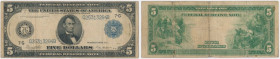 USA, 5 Dollars 1914